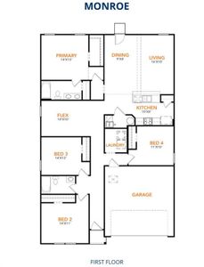 New construction Single-Family house 816 Bluffview Dr, Cleburne, TX 76031 plan Monroe - image