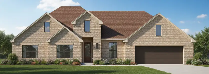 New construction Single-Family house 129 Red Fox Trl, Godley, TX 76044 plan The Lilac - image