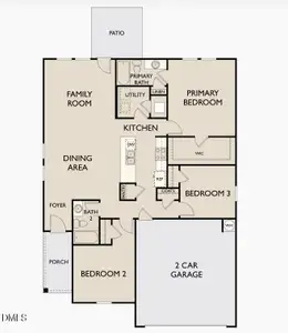 New construction Single-Family house 172 S Meyers Ct, Clayton, NC 27520 plan Larissa - image