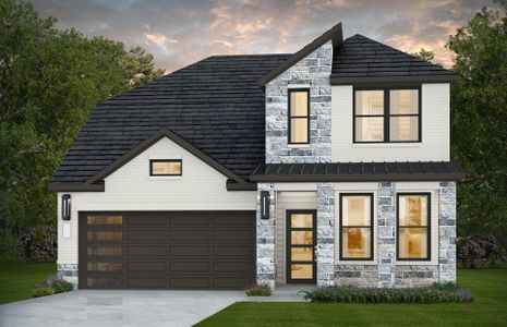 New construction Single-Family house 6003 Regala Dr, Manvel, TX 77578 plan Idalou - image