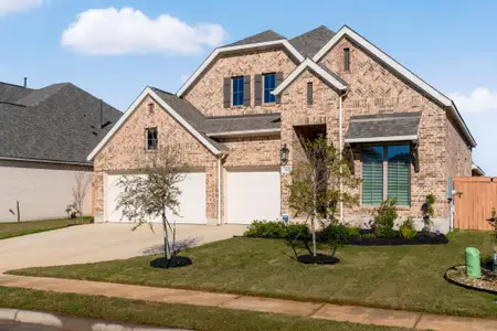 New construction Single-Family house 142 Palo Pinto Bnd, Bastrop, TX 78602 plan Design 2695W - image