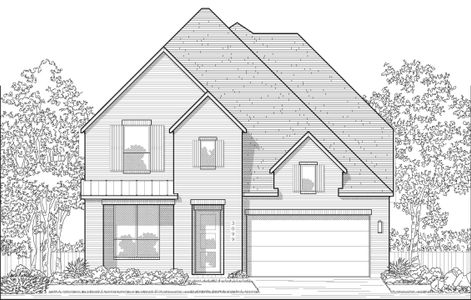 New construction Single-Family house 2025 Beavers Bend Dr, Celina, TX 75009 plan Elmhurst - image
