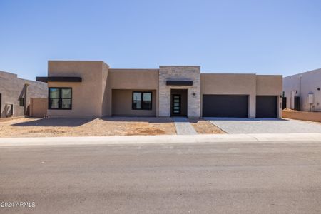 New construction Single-Family house 34213 N Borgata Trail, Queen Creek, AZ 85144 Plan 7523 Exterior A- photo 0