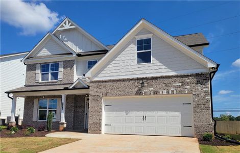 New construction Single-Family house 422 Eagles Nest Circle, Auburn, GA 30011 Rockwell- photo 0