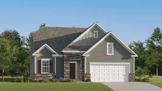 New construction Single-Family house 7134 Juneberry Wy, Maiden, NC 28650 plan Brenton - image
