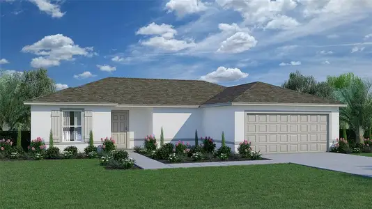 New construction Single-Family house 1807 Don Pl, Poinciana, FL 34759 Sago- photo 0