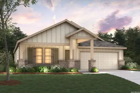New construction Single-Family house 248 Catkin Dr, San Marcos, TX 78666 plan Kingsley - image
