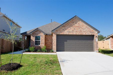 New construction Single-Family house 16792 Bristle Cone Way, Conroe, TX 77302 Sage- photo 0