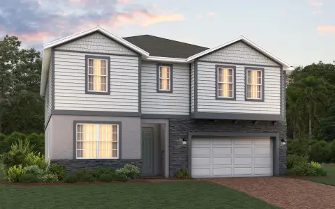 New construction Single-Family house 6876 Spanish Imperial St, Howey-in-the-Hills, FL 34737 Sims- photo 0