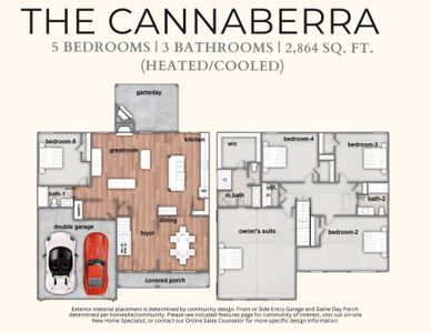 New construction Single-Family house 2023 Camberle Ct, Forsyth, GA 31029 plan Cannaberra - image 4
