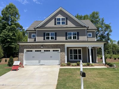 New construction Single-Family house 1039 Lukestone Drive, Fuquay Varina, NC 27526 Abbey Marie- photo 0