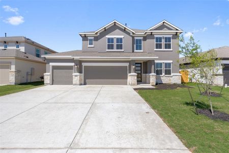 New construction Single-Family house 19104 Sedge Wren Ln, Pflugerville, TX 78660 Trenton- photo 0 0