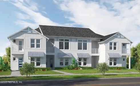 New construction Townhouse house 54 Sewall Ln, Ponte Vedra, FL 32081 Gulf- photo 0