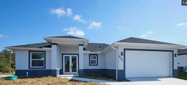 New construction Single-Family house 4630 Gene Ave N, Lehigh Acres, FL 33971 - image