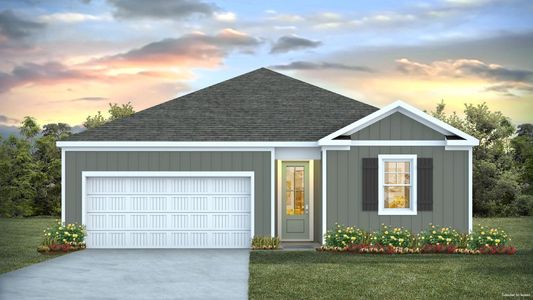 New construction Single-Family house 4337 Bright Blossom Wy Se, Bolivia, NC 28422 plan Kerry - image