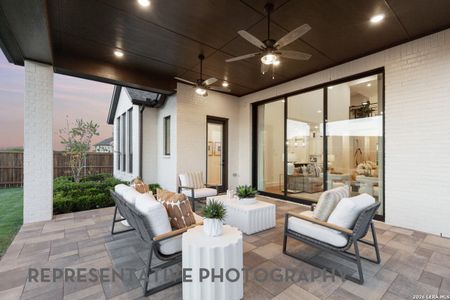 New construction Single-Family house 120 Oso Crk, Boerne, TX 78006 plan Kent - image