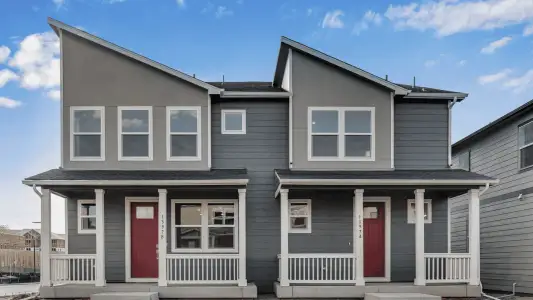 New construction Single-Family house 22596 E 7Th Pl, Aurora, CO 80018 plan Melbourne - image