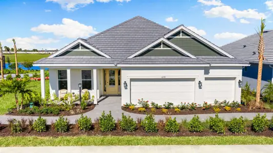 New construction Single-Family house 1230 Teal Creek Dr, St. Cloud, FL 34771 plan Cresta - image