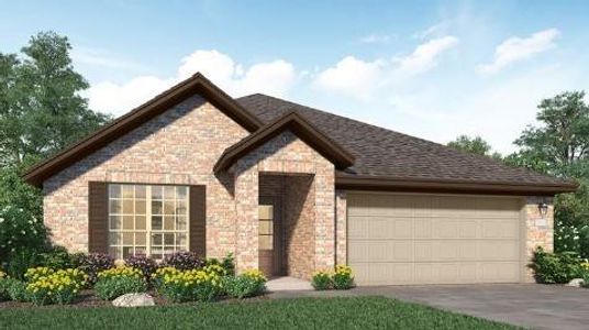 New construction Single-Family house 566 Bluebell Maiden Court, Magnolia, TX 77354 Clover II- photo 0