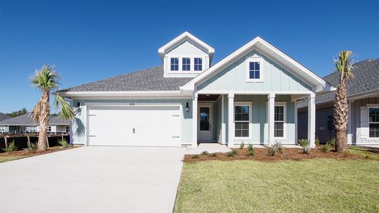 New construction Single-Family house 881 Crystal Bayou Blvd, Panama City Beach, FL 32407 plan Jubilee - image