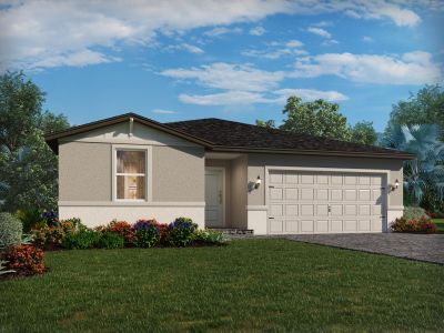 New construction Single-Family house 14334 SW Rain Rd, Indiantown, FL 34956 Foxglove- photo 0