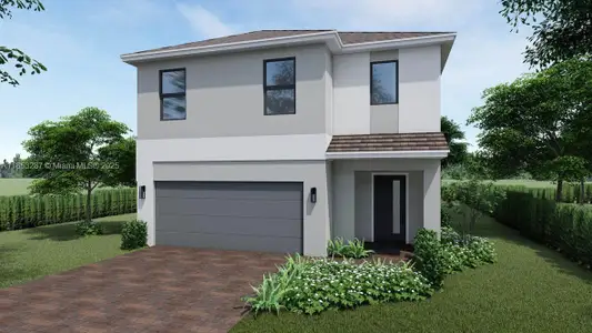 New construction Single-Family house 1592 Se 7Th Ln, Homestead, FL 33033 plan Robie - image