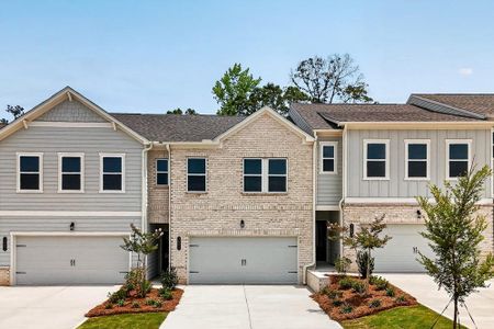 New construction Townhouse house 3691 Sagecrest Dr, Buford, GA 30519 plan Kenna - image