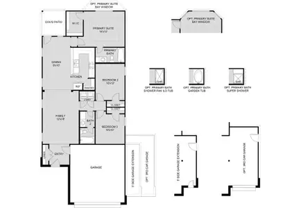 New construction Single-Family house 9209 Crestone Peak Dr, Willis, TX 77318 plan The Pinewood - image 2