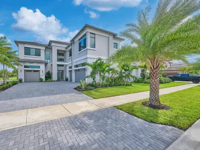 New construction Single-Family house 13522 Nesting Pines Wy, Palm Beach Gardens, FL 33412 plan Solaris - image