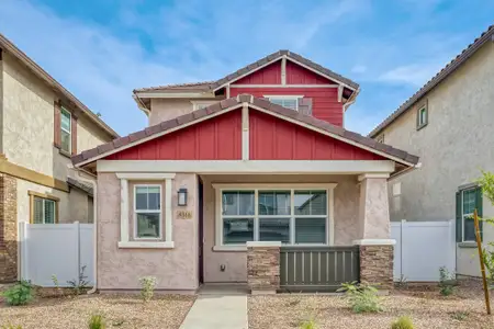 New construction Single-Family house 8316 E Peterson Ave, Mesa, AZ 85212 plan Oxnard Plan 2016 - image