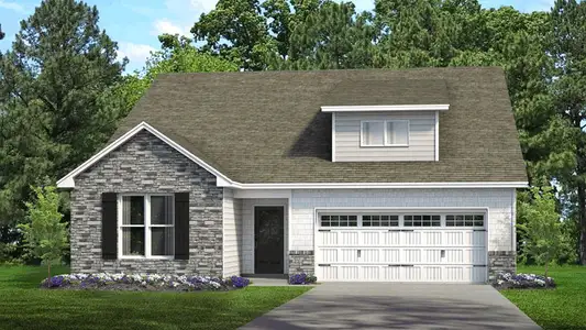New construction Single-Family house 1401 Jasmine View Wy, Knightdale, NC 27545 plan Sophie - image