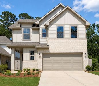 New construction Single-Family house 9078 Gracious St, Montgomery, TX 77316 plan Bloomburg - image