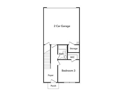 New construction Townhouse house 5459 Blossomwood Trail SW, Mableton, GA 30126 Sycamore- photo 6 6