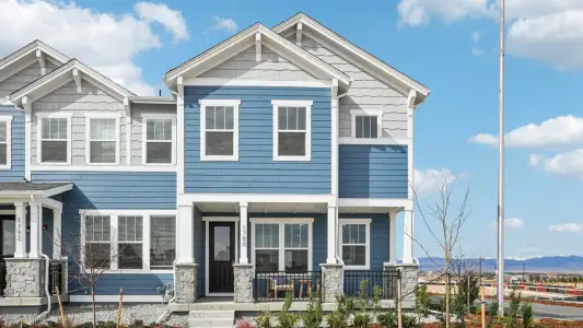 New construction Townhouse house 175 Ash Cir, Erie, CO 80516 plan Lafayette 3 - image
