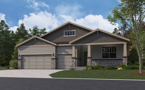 New construction Single-Family house 5557 Portrush Lp, Elizabeth, CO 80107 plan Summit - image