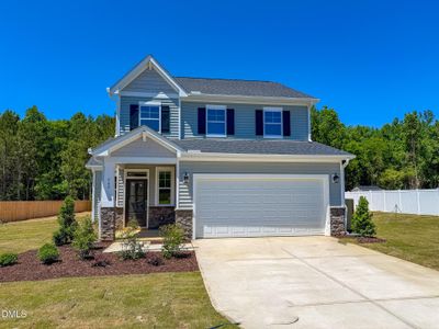 New construction Single-Family house 662 Beacon Hill Rd, Lillington, NC 27546 plan The Brunswick - image