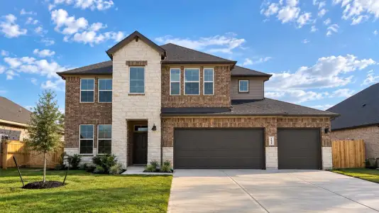 New construction Single-Family house 3215 Woodrose Orchard Dr, Pearland, TX 77581 plan Chloe - image