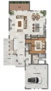 New construction Single-Family house 907 Chambwood Rd, Monroe, NC 28110 - image