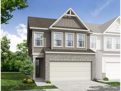 New construction Single-Family house 682 Shallowford Rd, Kennesaw, GA 30144 plan The Marion A - image
