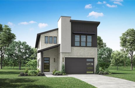 New construction Single-Family house 107 Pennybacker Ln, Lakeway, TX 78738 plan Esperanza - image