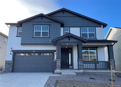 New construction Single-Family house 584 Twilight Street, Erie, CO 80516 Stonehaven- photo 0