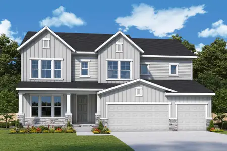 New construction Single-Family house 304 Beebalm St, Woodstock, GA 30188 plan The Wynstone - image