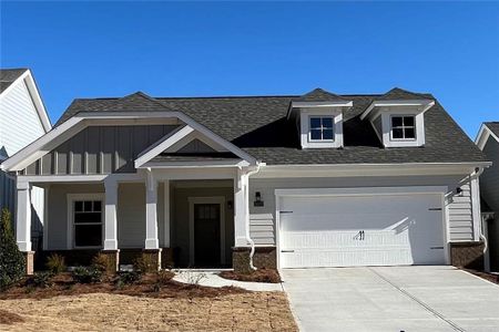 New construction Single-Family house 3577 Fishpond Cir, Dacula, GA 30019 Promenade- photo 0