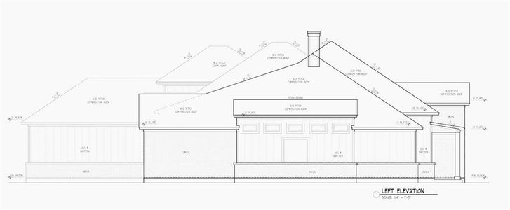 Left elevation