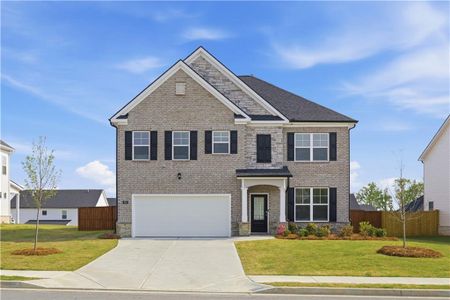 New construction Single-Family house 988 Blue Juniper Cir, Loganville, GA 30052 plan Iberville - image