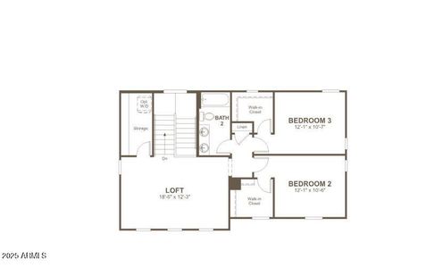 SLV-Lot 155-Floor plan Elderberry-second