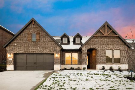 New construction Single-Family house 317 Honey Brook Ln, Aledo, TX 76008 Verbena- photo 1 1