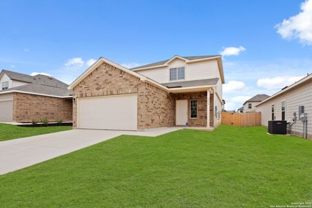 New construction Single-Family house 9410 Graze Land, San Antonio, TX 78211 Drake- photo 0