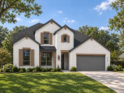 New construction Single-Family house 208 N Eagle Point Rd, Van Alstyne, TX 75495 plan Sheffield - image