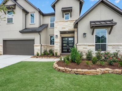 New construction Single-Family house 19702 Centennial Park Ln, Cypress, TX 77433 plan Windsor - image